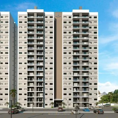 Em Construção com 2 Quartos sendo 1 Suíte - Residencial Harmonia Em Construção com 2 Quartos sendo 1 Suíte - Residencial Harmonia