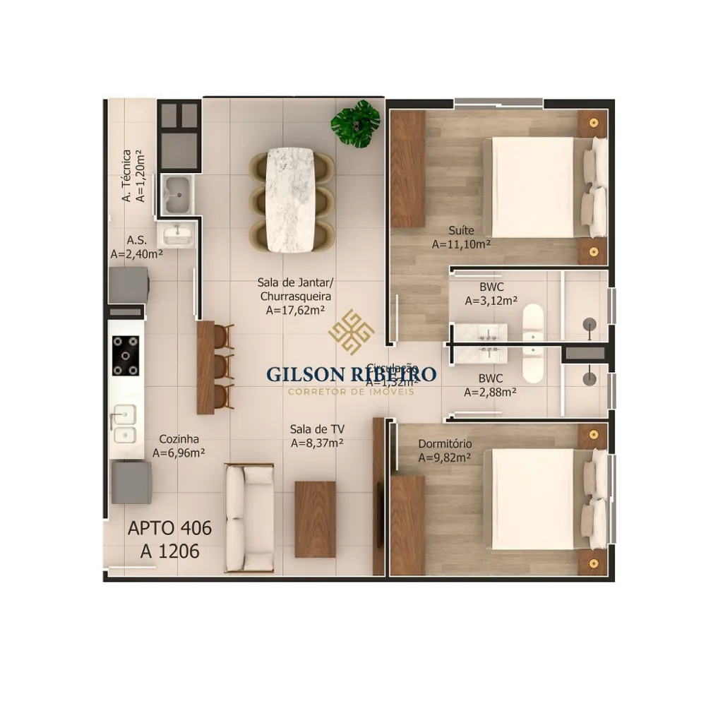 VALLEY HOME CLUB - Apartamento moderno e condomínio com ampla Infraestrutura