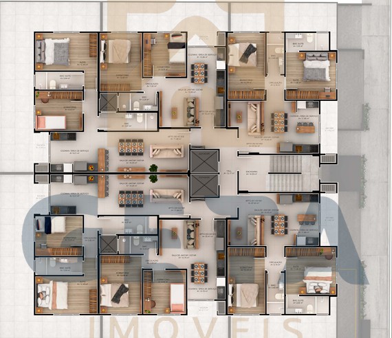 Apartamento, 2 quartos, 55 m² - Foto 10