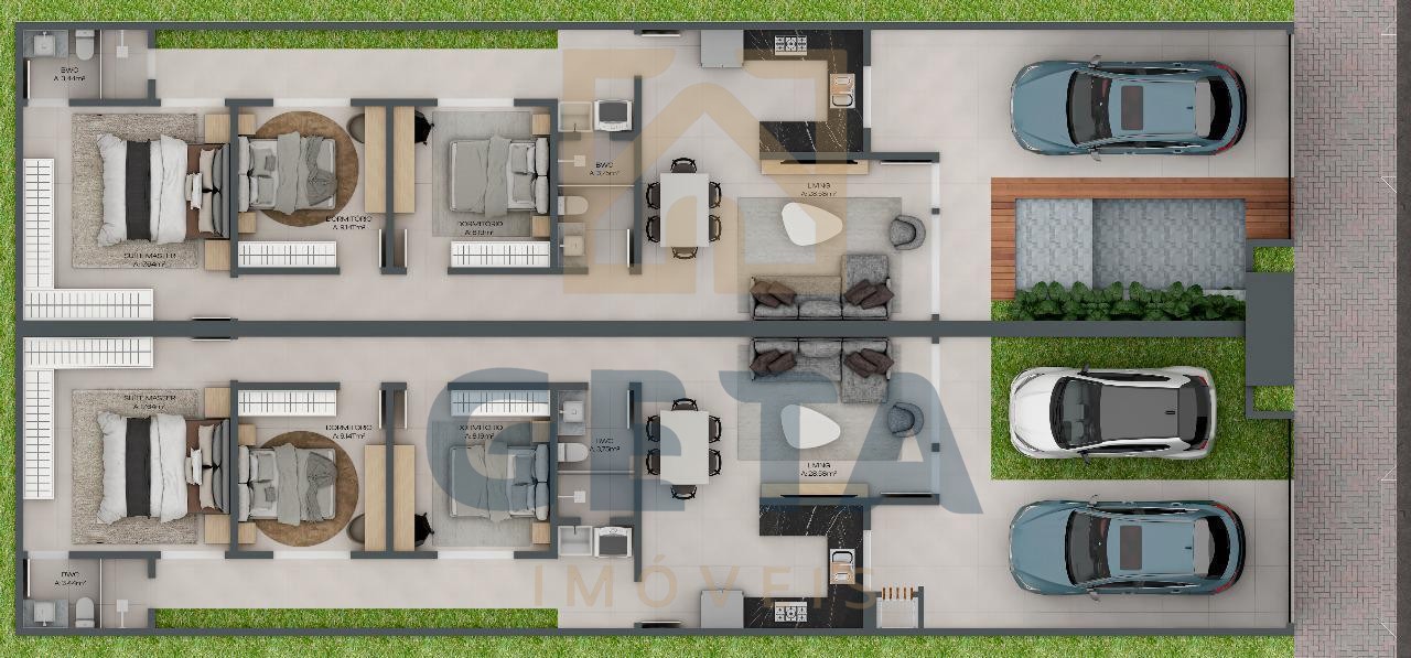 Casa, 3 quartos, 84 m² - Foto 4