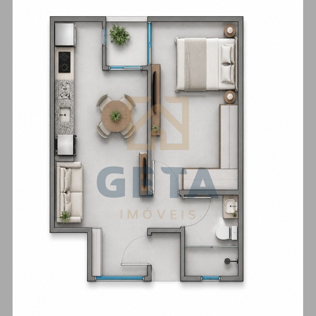 Apartamento 2 quartos para Venda no bairro Rio Pequeno em Camboriú
