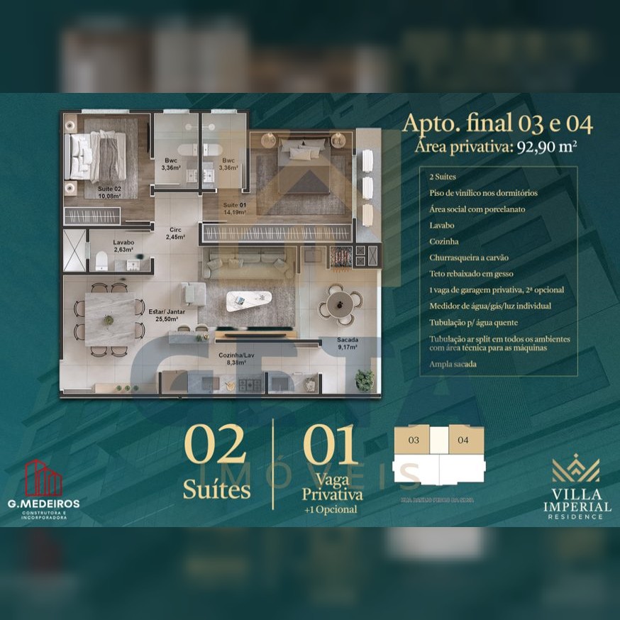 Villa Imperial — Seu novo apartamento no Centro de Camboriú