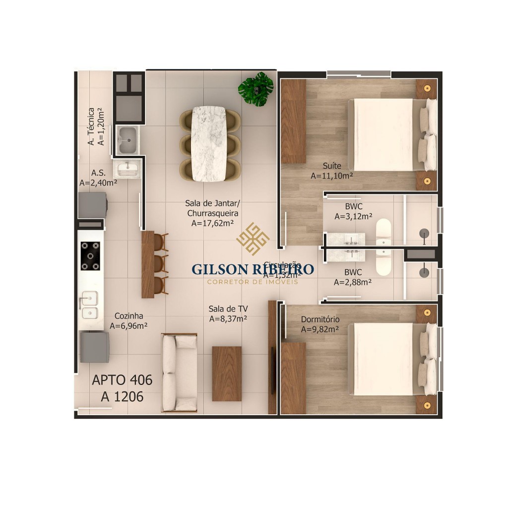 VALLEY HOME CLUB - Apartamento moderno e condomínio com ampla Infraestrutura